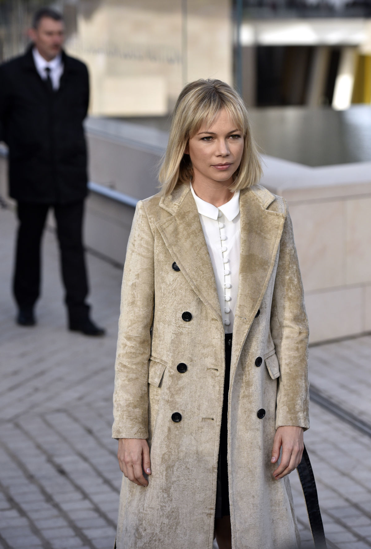 Herečka Michelle Williams pred prehliadkou...