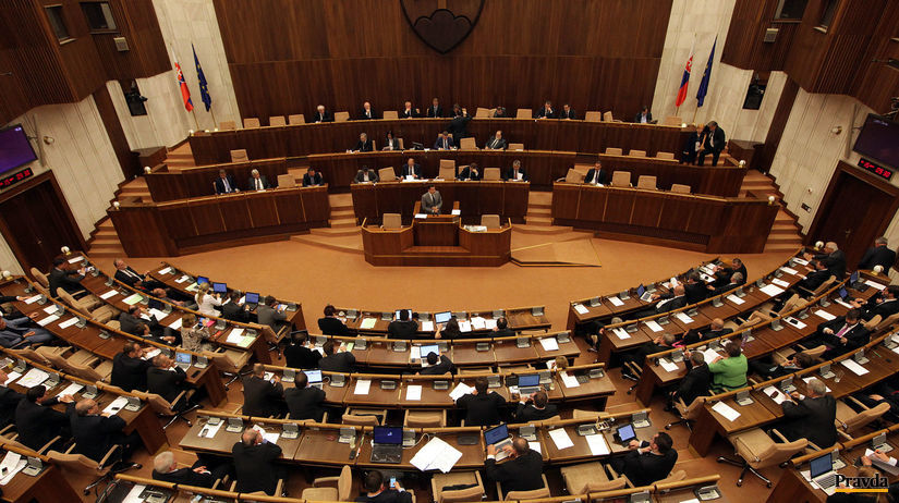 parlament, rokovacia sála
