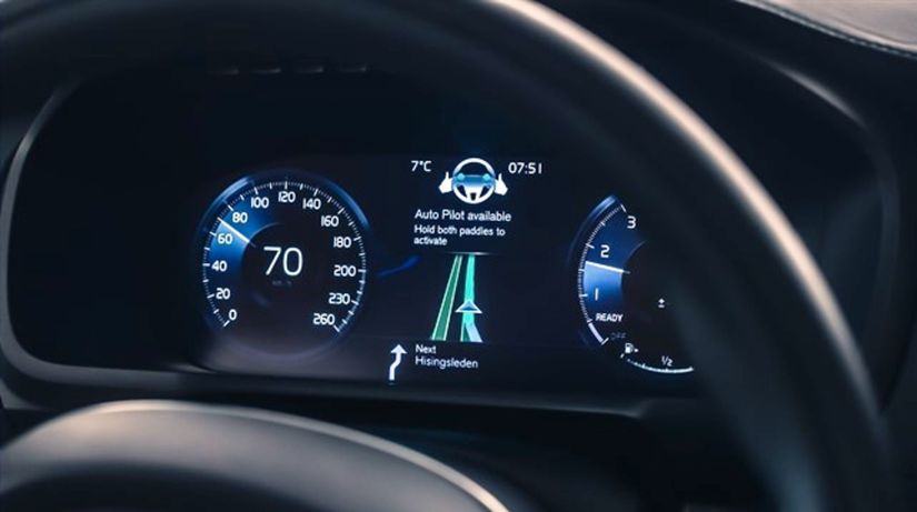 Volvo - autonómne riadenie IntelliSafe Auto Pilot
