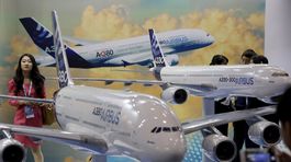Airbus, lietadlá,Čina, Airbus A380, A300, expo