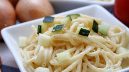 Cestoviny s cuketou a citrónovou šťavou, iba 350 kalórií