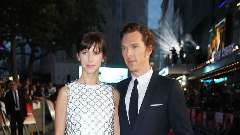 Benedict Cumberbatch a jeho manželka wife...