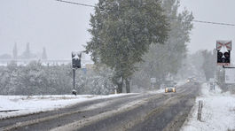 Zima sa ohlásila prvým snehom