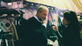 Peter Bebjak na premiére filmu Čistič v...