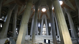 Sagrada Família, Barcelona, Španielsko, chrám, bazilika, kostol