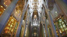 Sagrada Família, Barcelona, Španielsko, chrám, bazilika, kostol