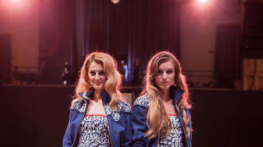 Záber z prehliadky dizajnérky Jany Gavalcovej v...