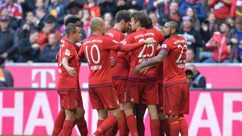 Bayern Mníchov, futbal, radosť
