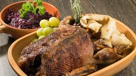 Písmenká z abecedy pečenia husi