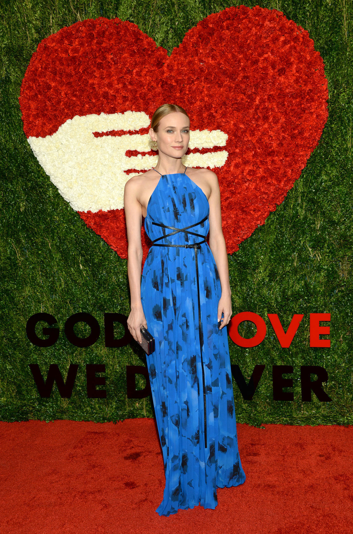 Herečka Diane Kruger na akcii Golden Heart...