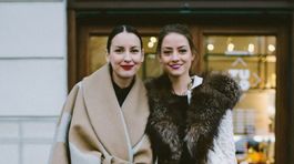 Sestry Tamara Šimončíková-Heribanová (vľavo) a Barbara Heribanová.