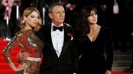 Lea Seydoux, Daniel Craig a Monica Bellucci 