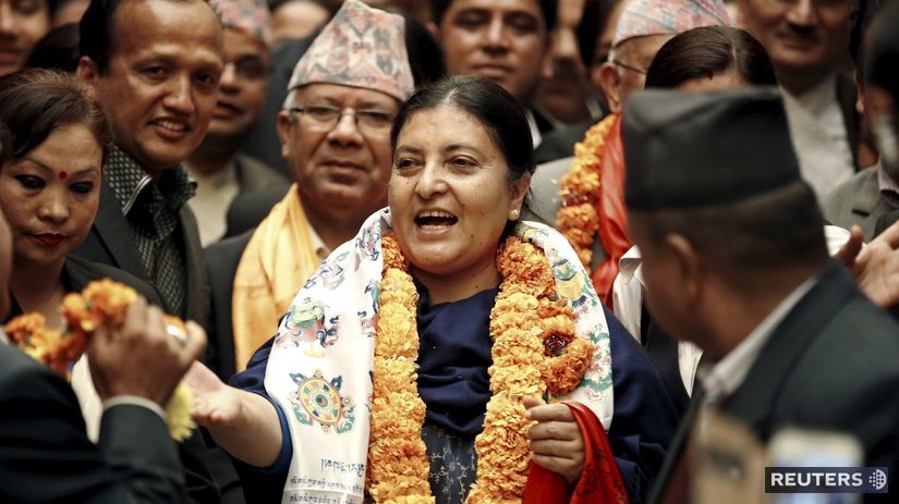 Bidhjá Déví Bhandáríová, prezidentka, Nepál