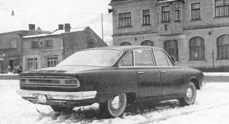 Takto vyzerala Tatra 603 A v čase dokončeného...