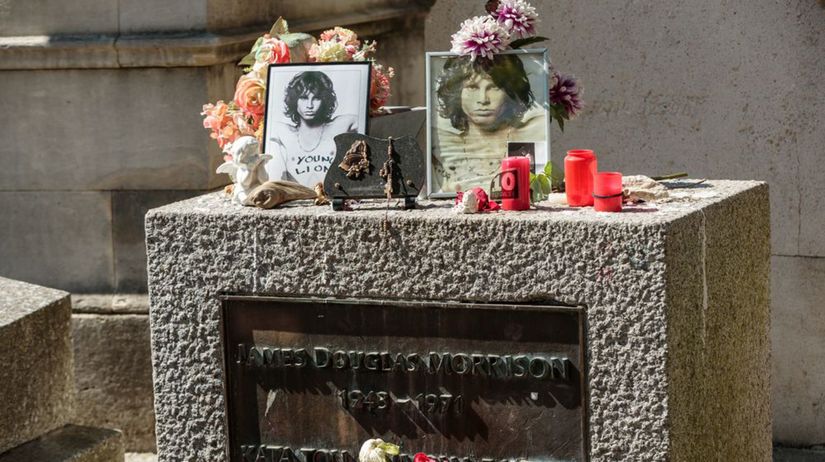 Hrob, Jim Morrison, Doors, cintorín, náhrobok,