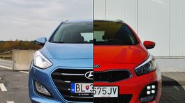 Test: Hyundai i30 SW vs. Kia cee'd SW GT Line- anjel a rebel