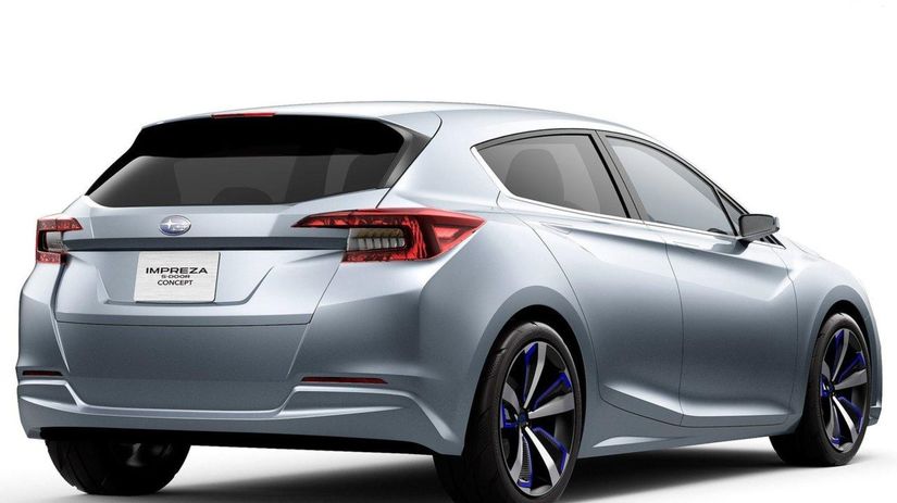Na Subaru má koncept aj zozadu nezvyčajne...