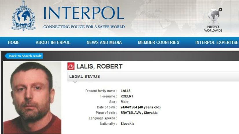 Róbert Lališ, Kýbel, Interpol