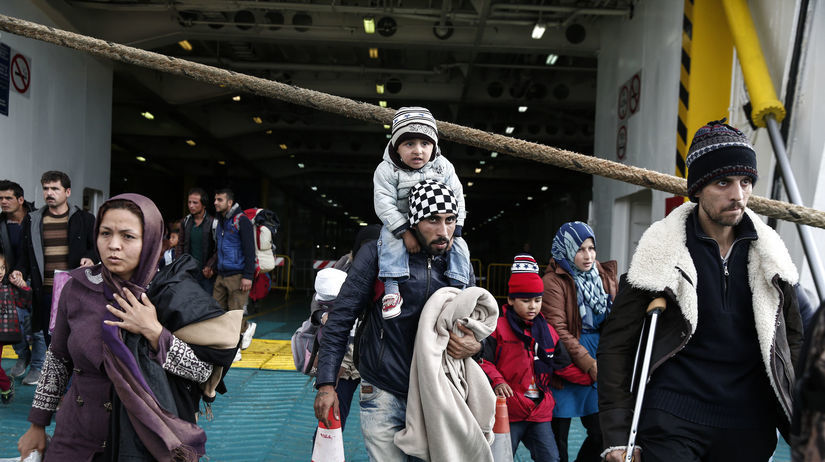 Grécko, migranti