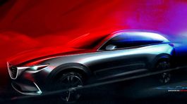 Mazda CX-9: Prvá skica je vonku. Premiéra ešte tento mesiac