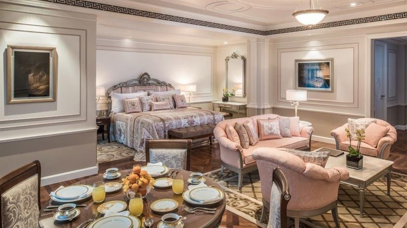 Palazzo Versace Dubaj, apartmán