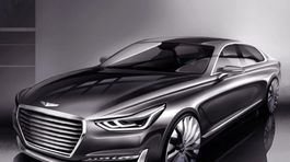 Genesis G90: Vlajková loď novej značky na prvých skiciach