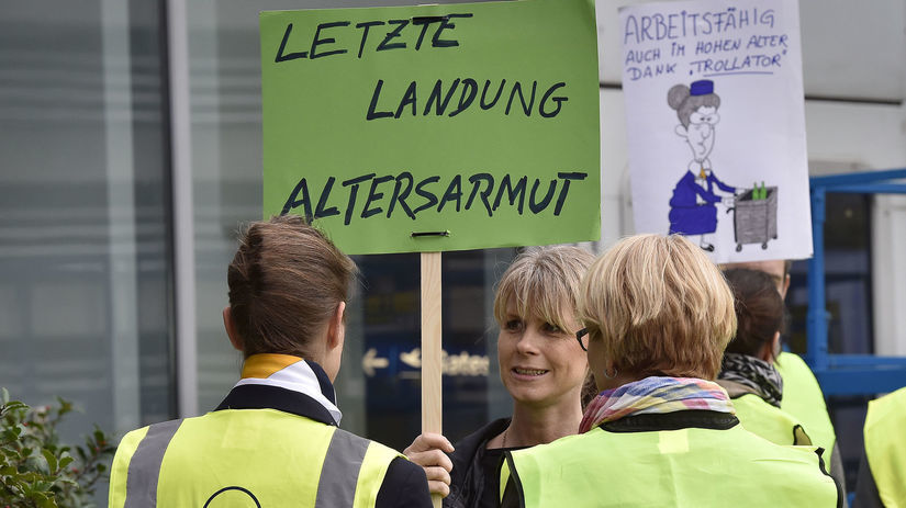 Nemecko, Lufthansa, štrajk