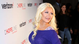 Speváčka Christina Aguilera.
