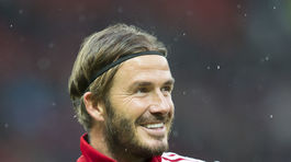 Športovec a celebrita David Beckham.