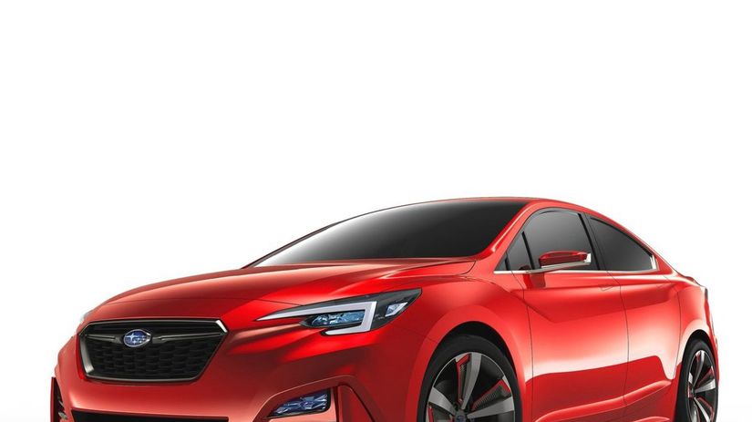Koncept 4-dverovej Imprezy má na Subaru...