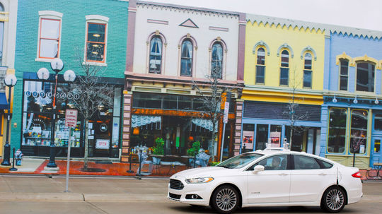 Ford - testy autonómnych áut v Mcity