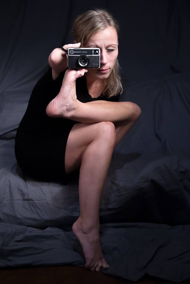Úspešná Slovenka ako fotiaca modelka.
