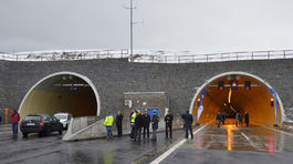 Otvorili druhú časť diaľnice D1 Jánovce - Jablonov s tunelom Šibenik