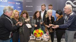 Herci pokrstili knihu o živote Juraja Slezáčka,...