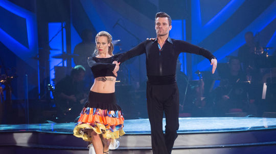 Katarína Štumpfová a Leoš Mareš zo  StarDance...