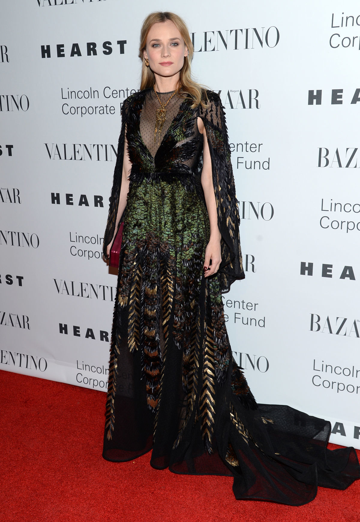 Herečka Diane Kruger v kreácii Valentino Couture.