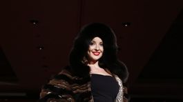 Kožušiny a speváčka Veronika Nízlová.