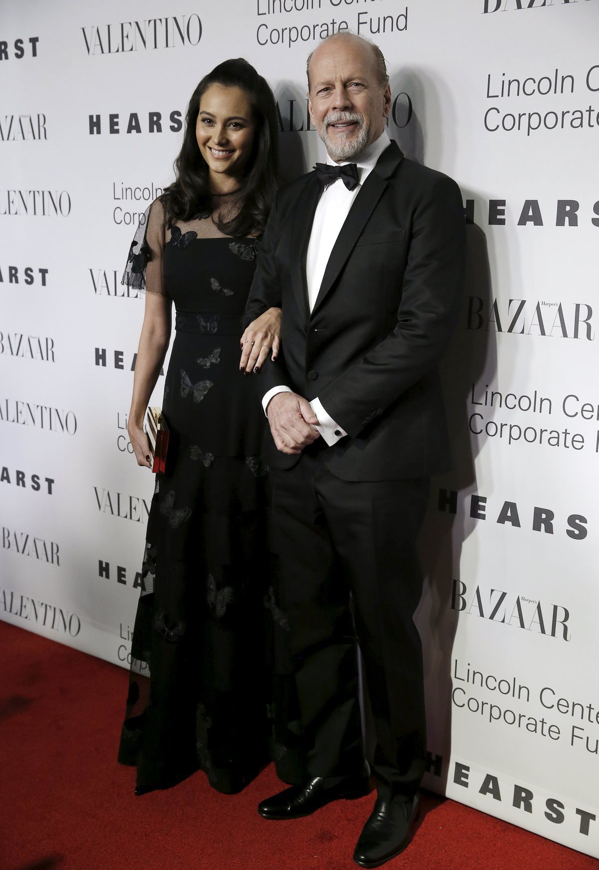 Bruce Willis a jeho manželka Emma Heming počas...