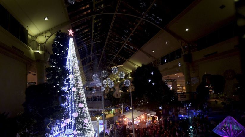 Tento umelý vianočný stromček v Canberre získal...