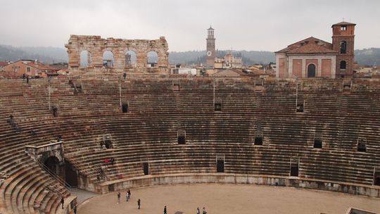 Amfiteáter vo Verone je tretí najväčší na svete...