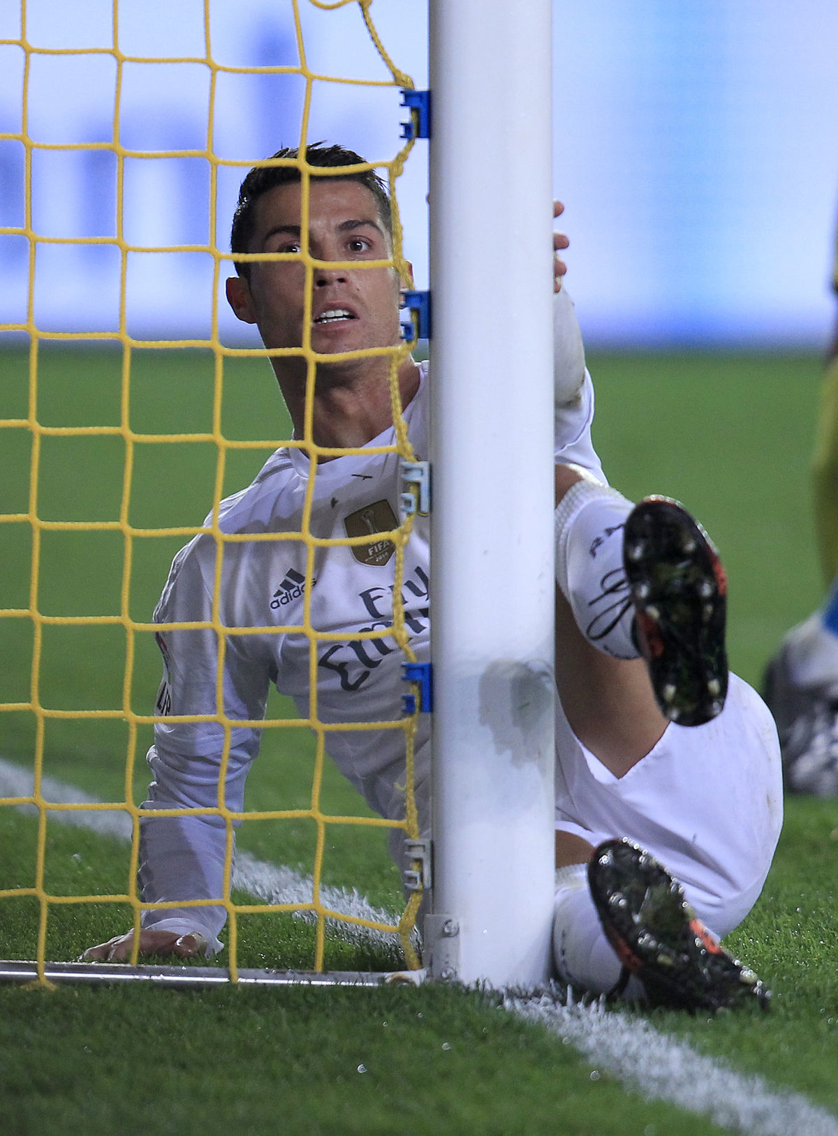Nahnevaný Cristiano Ronaldo.