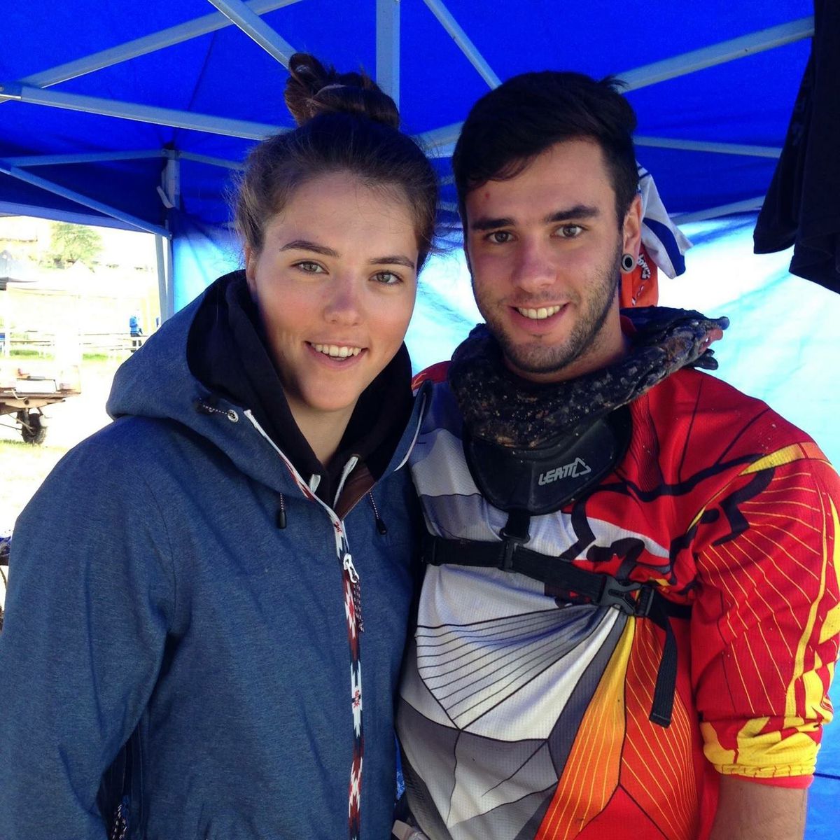 Petra Vlhová s bratom Borisom na archívnej snímke.