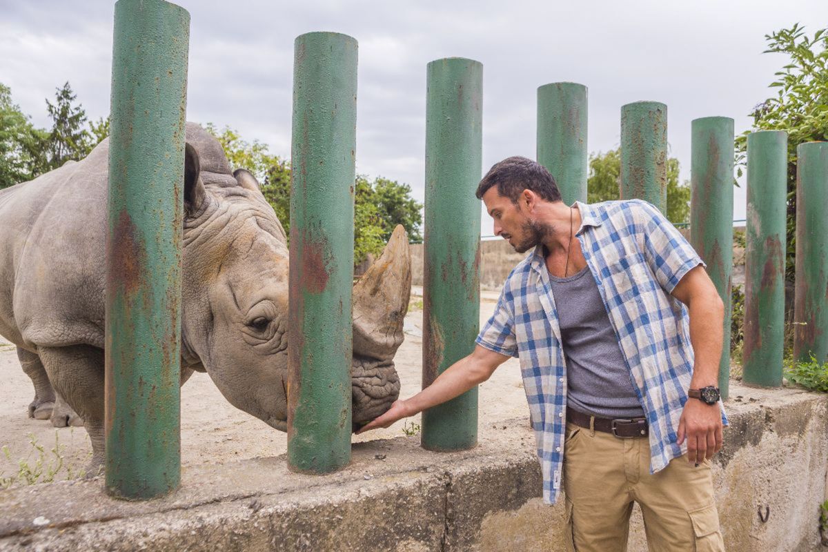 Ján Koleník počas nakrúcania seriálu ZOO.