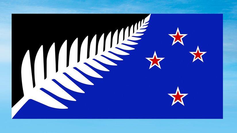 Nový Zéland, vlajka nová