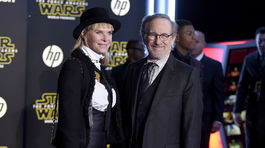 Režisér Steven Spielberg a jeho manželka Kate Capshaw. 
