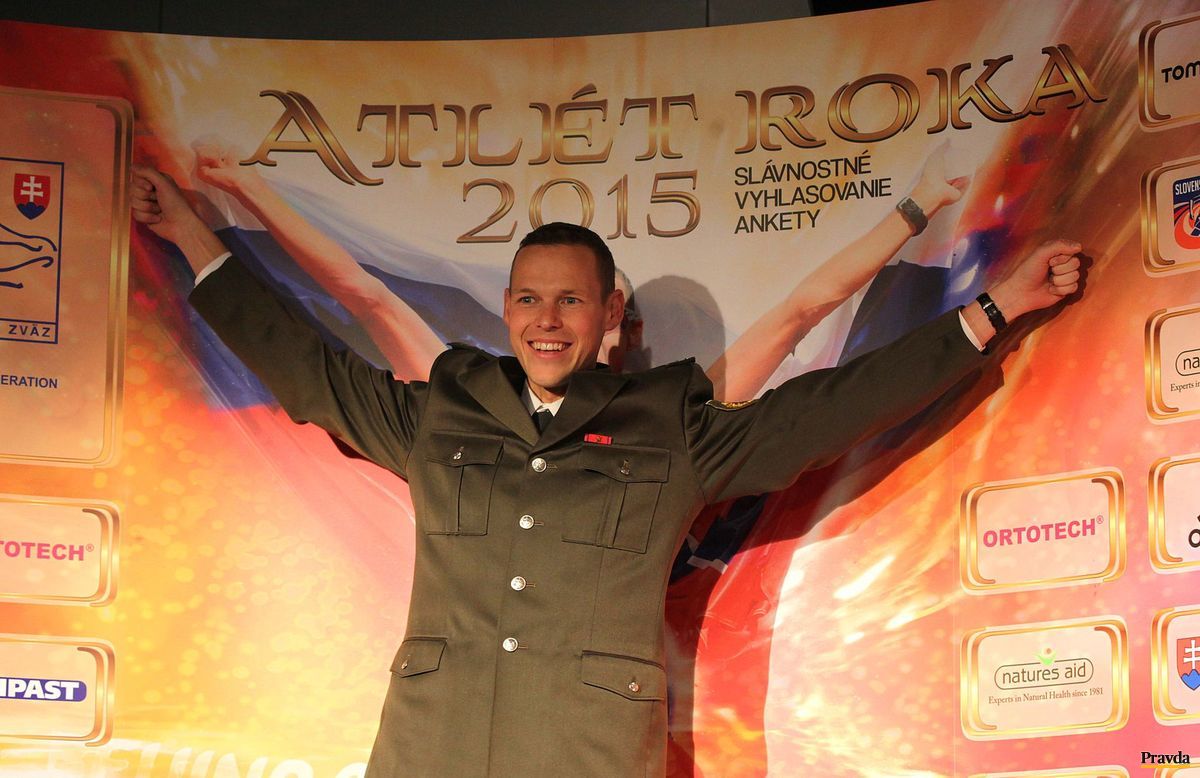 Atlét roka 2015 Matej Tóth.