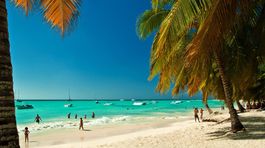 Silvester v Dominikánskej republike, more, Karibik, pláž,