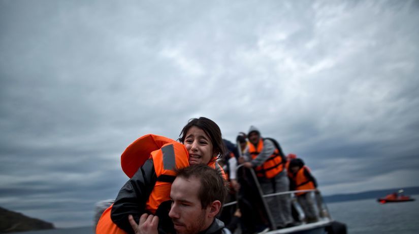 Grécko, migranti, dobrovoľník