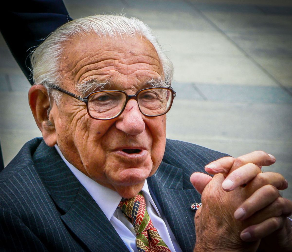 Nicholas Winton.