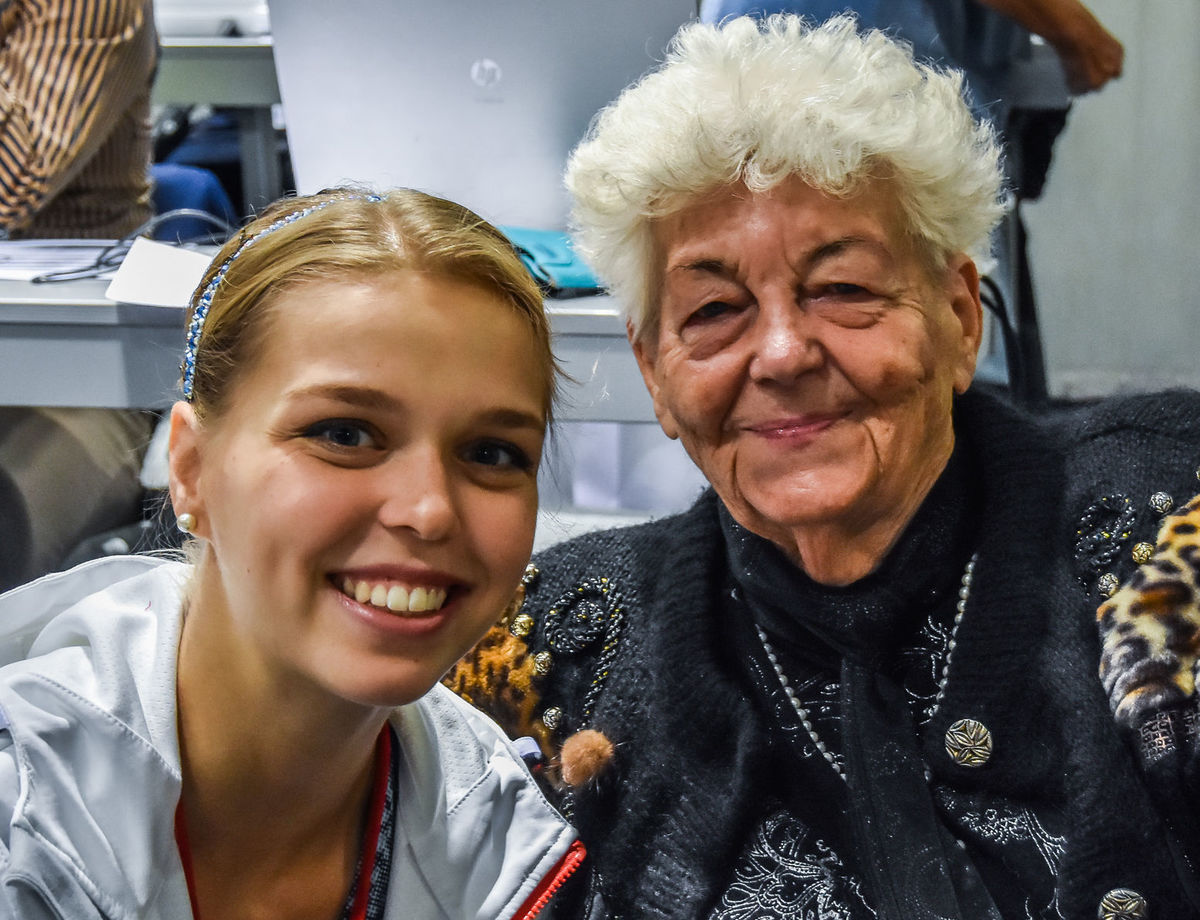 So slovenskou reprezentantkou Nicole Rajičovou.
